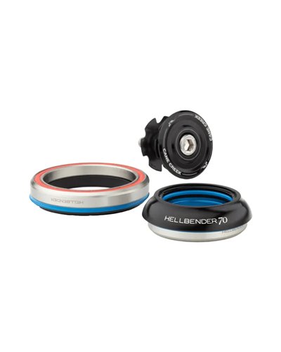 Cane Creek Headset Hellbender 70 Tapered Is41/28.6 | IS52/40, Black