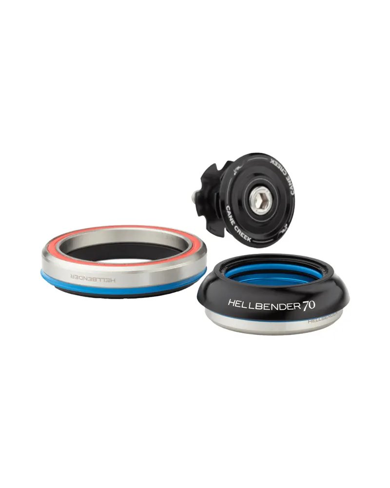 Cane Creek Headset Hellbender 70 Tapered Is41/28.6 | IS52/40, Black