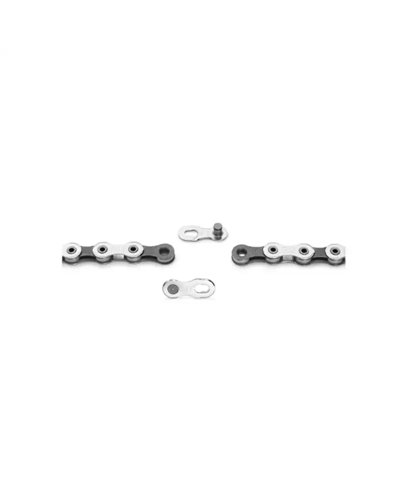 Campagnolo Chain Super Record 12S 113 Links with Missing Link, Silver Gray