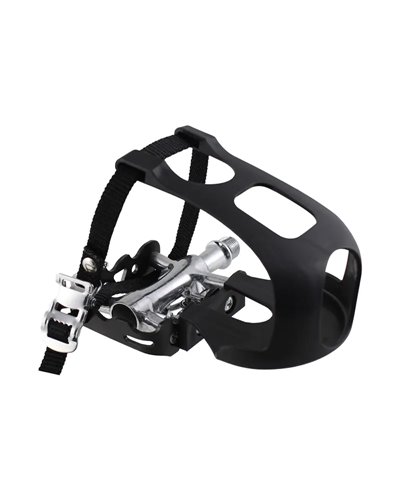 Easy Pair Pedals Spin Bike SPD, Black