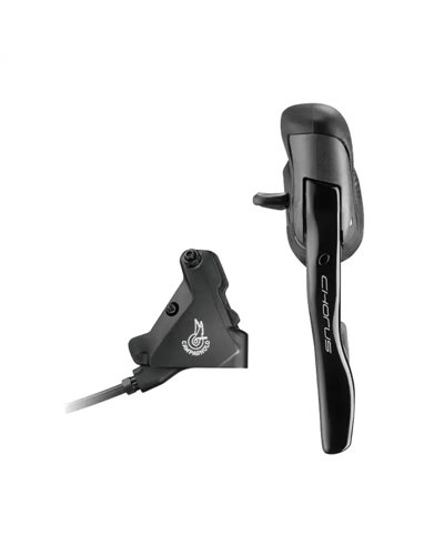 Campagnolo Shift + Brake Lever Chorus Ergopower Disc 2X12S Left (2X) for 140mm Disc, Black