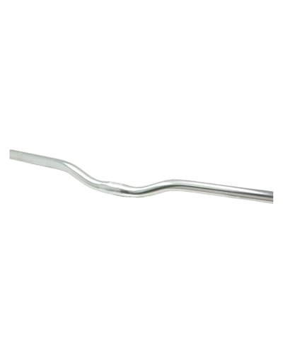 Easy Handlebar Quattro Curve - 590mm, Silver, Rise 25mm