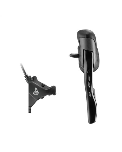 Campagnolo Shift + Brake Lever Chorus Ergopower Disc 2X12S Left (2X) for 160mm Disc, Black
