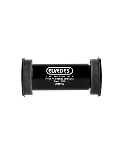 Elvedes Bottom Bracket Road/Gravel Twist Fit BB86/92 for Axle 24mm Shimano