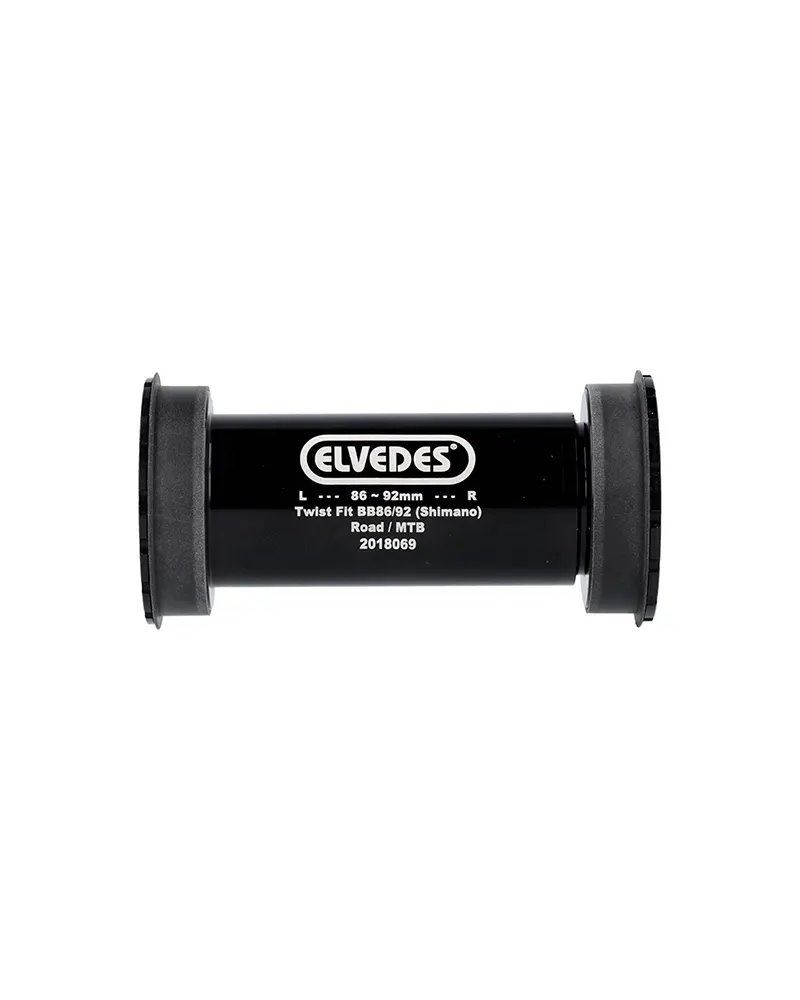 Elvedes Bottom Bracket Road/Gravel Twist Fit BB86/92 for Axle 24mm Shimano