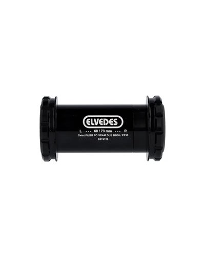Elvedes Bottom Bracket Road/Gravel Twist Fit PF30/BB30 for Sram DUB