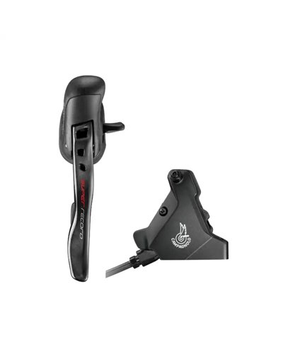 Campagnolo Shift + Brake Lever Super Record Ergopower Disc 2X12S Right (12S) for 140mm Disc, Black