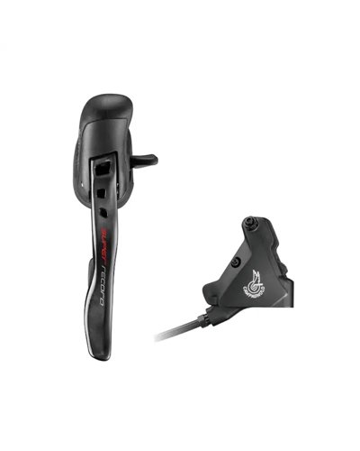 Campagnolo Shift + Brake Lever Super Record Ergopower Disc 2X12S Right (12S) for 160mm Disc, Black
