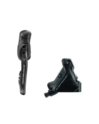 Campagnolo Shift + Brake Lever Super Record Wireless Ergopower Disc 2X12S Right (12S) for 140mm Disc, Black