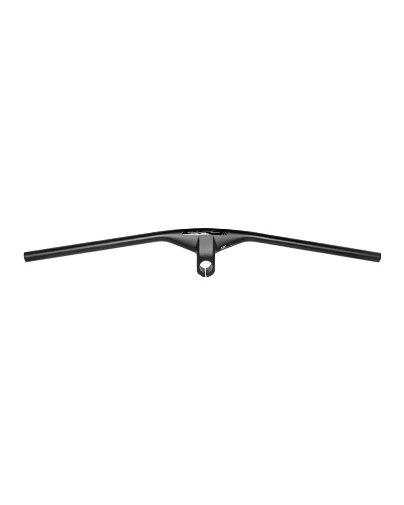 FSA Integrated Handlebar KFX Sic Icr B5 -12° - 80x760mm, Black, Rise 5mm
