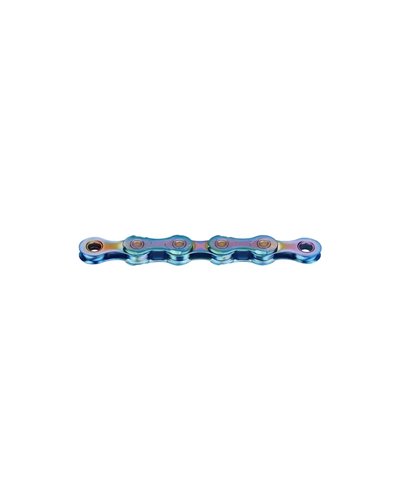KMC Chain X11 Waxed 11 118 Links Wax Coating, Aurora Blue