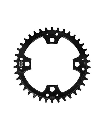 KMC Chainring e-Bike BCD 104mm 4-bolts 1x10/11/12S - 38T, Black