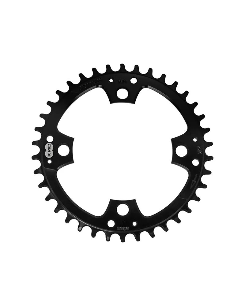 KMC Chainring e-Bike BCD 104mm 4-bolts 1x10/11/12S - 38T, Black