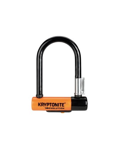 Kryptonite U-Lock Evolution Mini-5, Black Orange