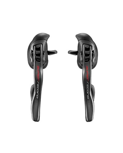 Campagnolo Shift + Brake Levers Super Record Ergopower 2X12S Black