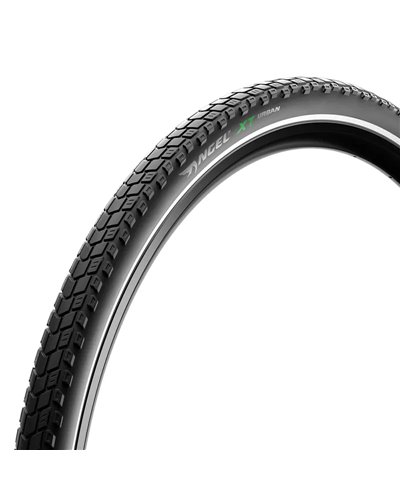 Pirelli Angel XT Urban 700x37 Hyperbelt Rigid Tyre, Black/Reflective