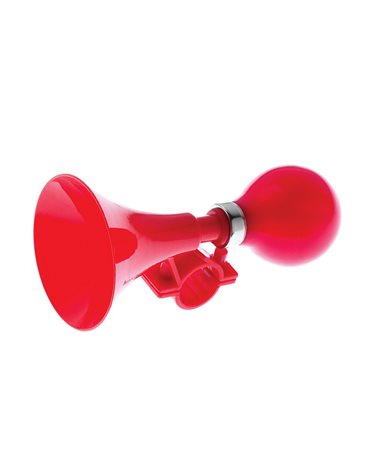 BTA Red Plastic Bicycle Horn..