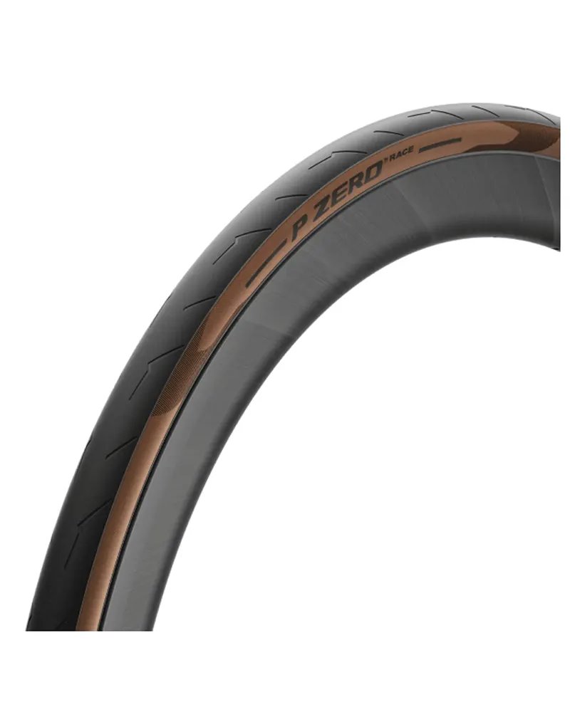 Pirelli P Zero Race IT 700x28 Techbelt Road Copertoncino Pieghevole, Nero/Marrone (Classic) 