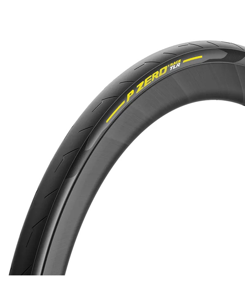 Pirelli P Zero Race TLR Made in Italy 700x26 Speedcore Copertoncino Pieghevole, Giallo