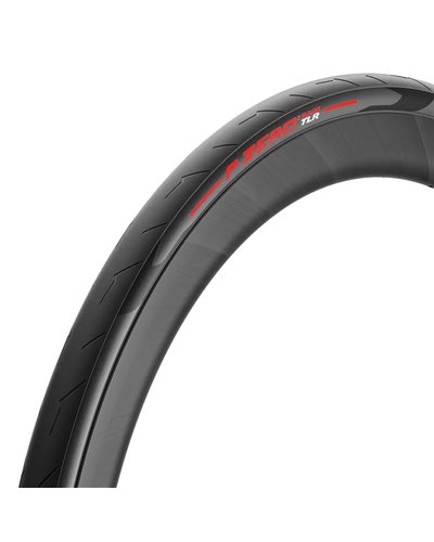 Pirelli P Zero Race TLR Made In Italy 700x26 Speedcore Folding Tyre, Red