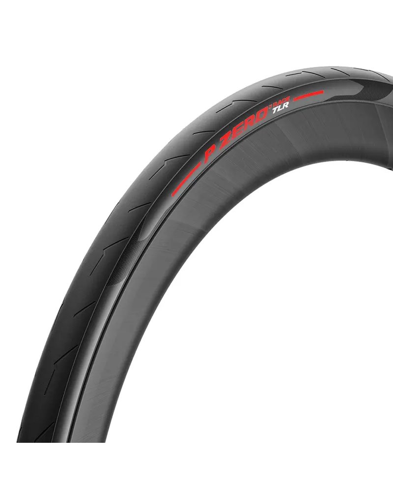 Pirelli P Zero Race TLR Made in Italy 700x26 Speedcore Copertoncino Pieghevole, Rosso