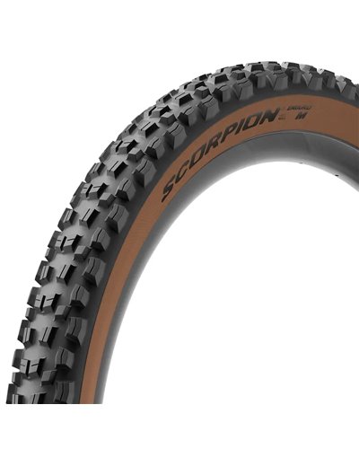 Pirelli Scorpion Enduro M 29X2.40 Hardwall Copertone Pieghevole, Nero Marrone (Classic)