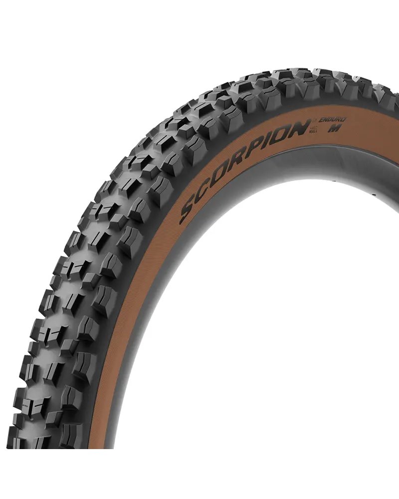 Pirelli Scorpion Enduro M 29X2.40 Hardwall Copertone Pieghevole, Nero Marrone (Classic)