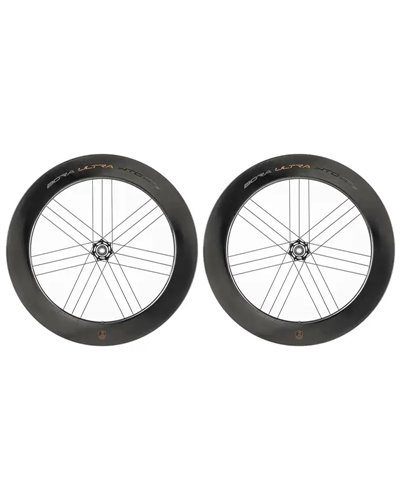 Campagnolo Coppia Ruote Bora Ultra WTO 80 C21 DCS TLR 2-Way Fit Disc SH11 Center Lock AFS