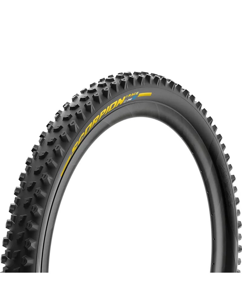 Pirelli Scorpion Race DH S 29X2.50 Dualwall+ Copertone Pieghevole, Giallo