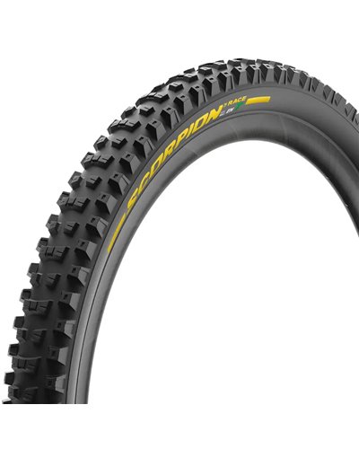 Pirelli Scorpion Race Enduro T 29X2.50 Dualwall Folding Tyre, Yellow