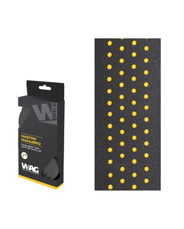 Wag Handlebar Tapes, Double Color Black/Yellow