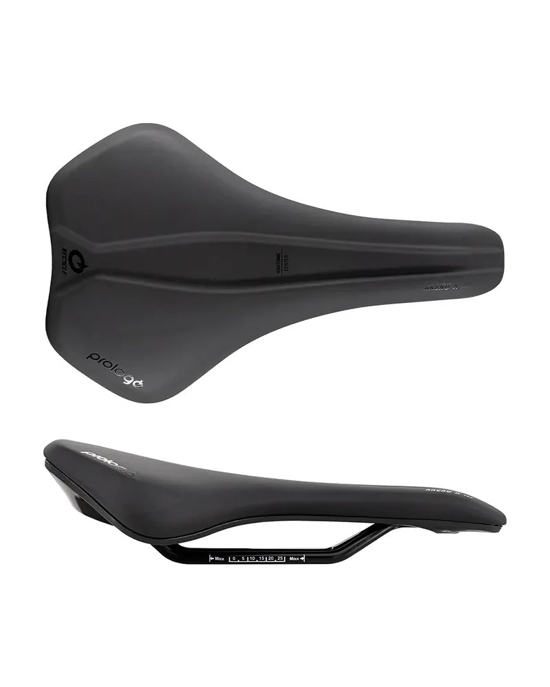 Prologo AKERST6HB24-AM Saddle Akero R Recycled 160 - Steel, Black