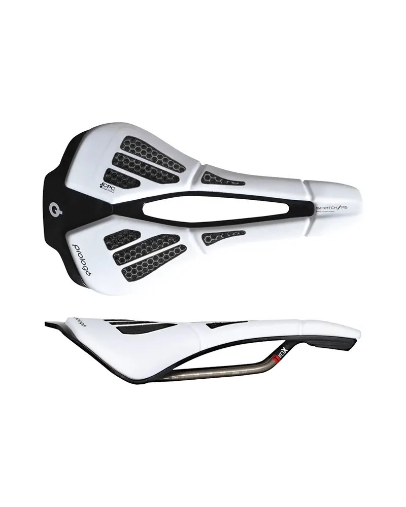 Prologo SCMPTN0WBC0-AM Sella Scratch M5 140 PAS CPC - TiroX, Bianco
