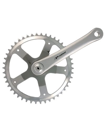 Prowheel Crankset 46X170 - 46T, 170mm, Silver