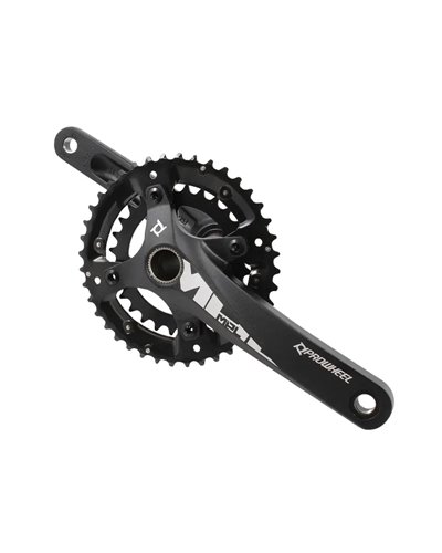 Prowheel Crankset MPL 2x10 40X28T, 175mm, Black