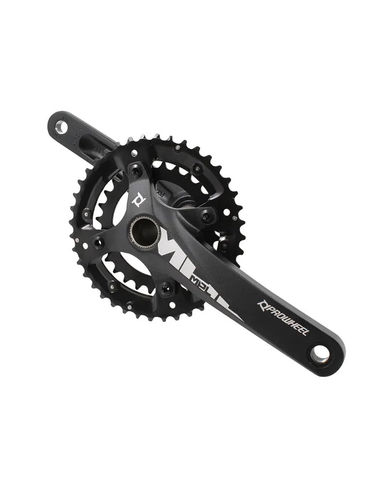 Prowheel Crankset MPL 2x10 40X28T, 175mm, Black