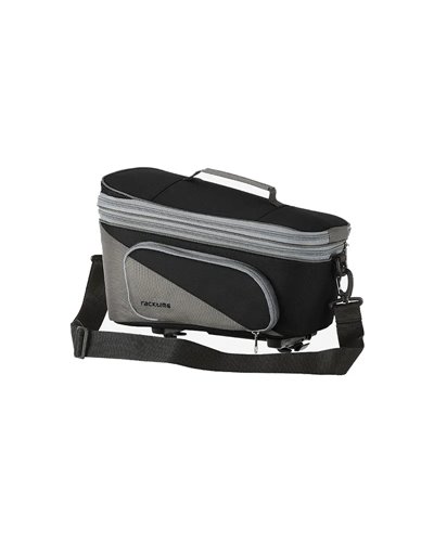 Racktime Rack Bag Talis Plus 2.0 SnapIT2.0, Black/Gray