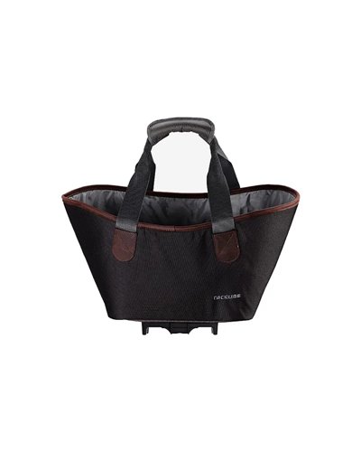 Racktime Shopping Bag Agnetha 2.0 SnapIT2.0, Black