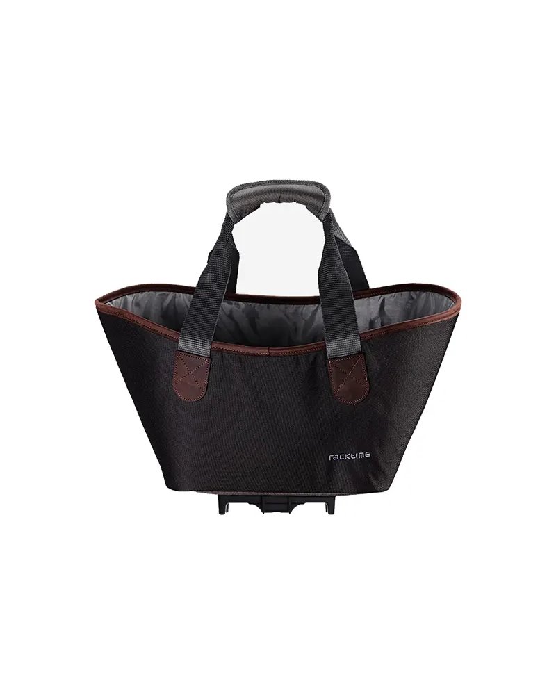 Racktime Shopping Bag Agnetha 2.0 SnapIT2.0, Black
