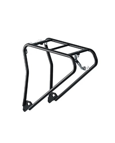 Racktime Front Rack Aluminium Topit 2.0 SnapIT2.0 - 28, Black