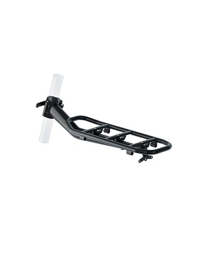 Racktime Rear Rack Aluminium Clipit 2.0 SnapIT2.0, Black