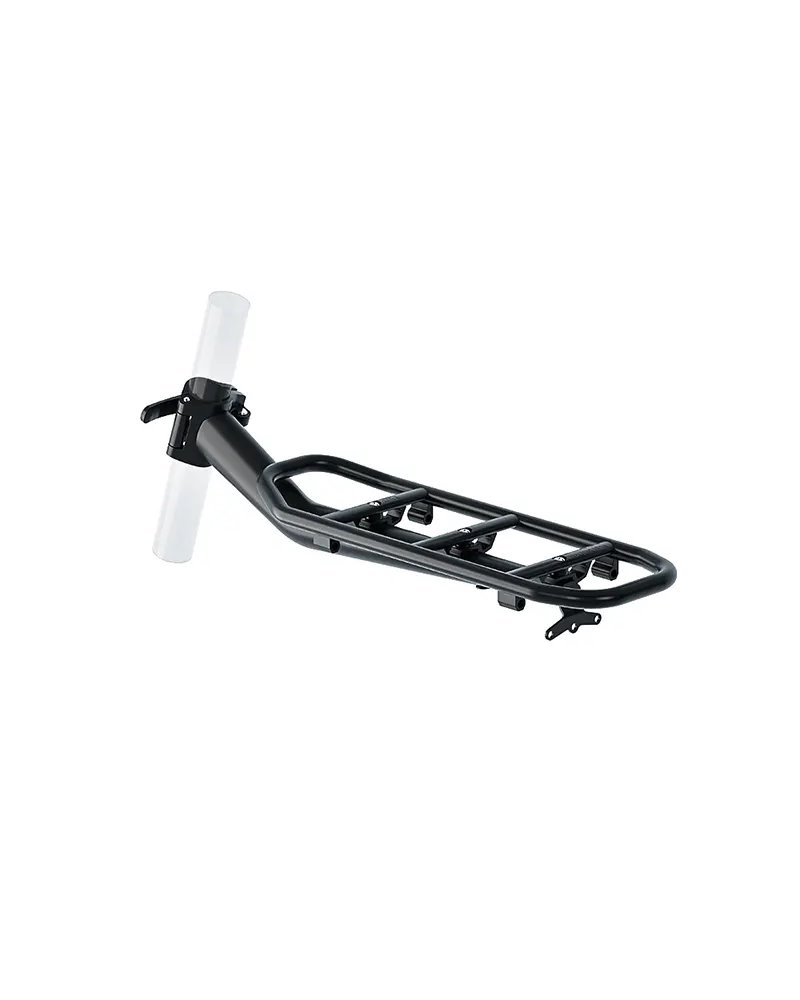 Racktime Rear Rack Aluminium Clipit 2.0 SnapIT2.0, Black