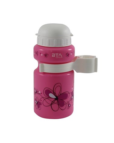 RMS Junior Kit: Mini Pink Water Bottle Capacity 330ml And Bottle Cage Adjustable