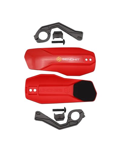 Sendhit Nock Handguards MTB, Red