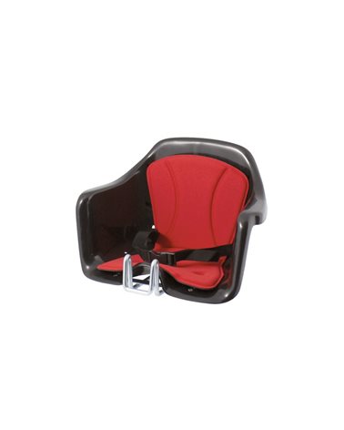 RMS Front Child Bike Seat Milu' Black With Red Lining