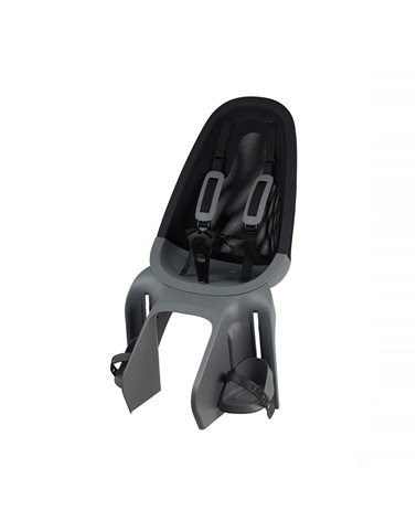Qibbel Child Rear Seat - Air Rear - Black/Silver - Rack Fixed