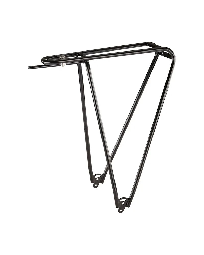 Tubus Portapacchi Posteriore Acciaio Fly Classic - 26-28, Nero