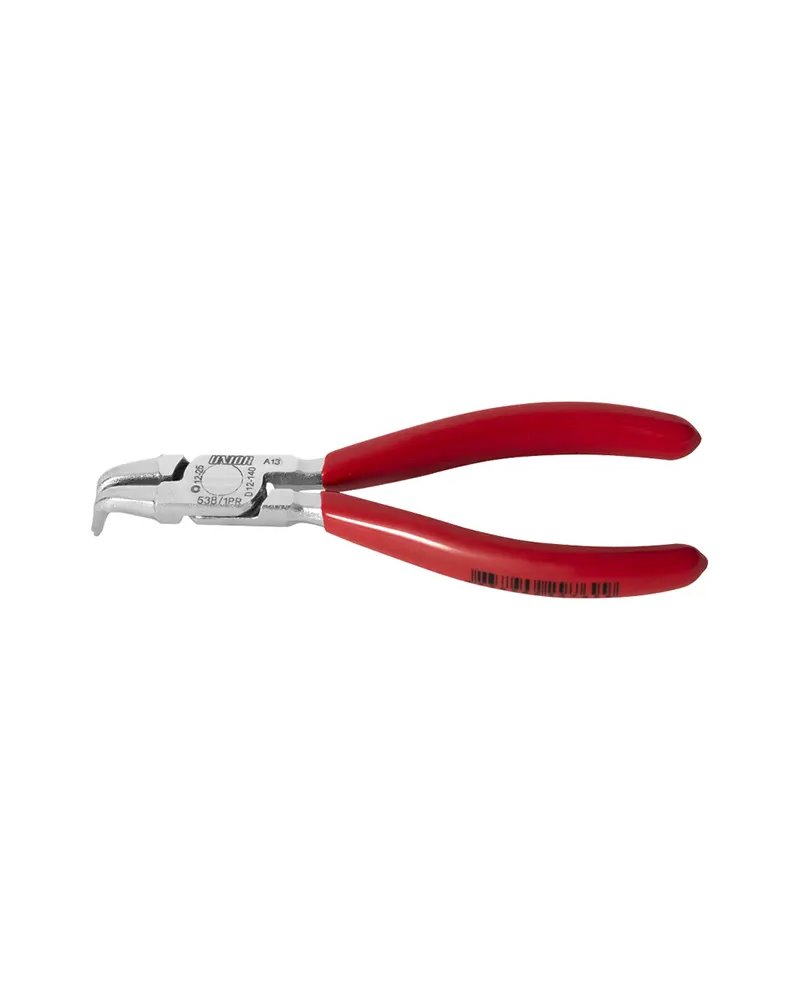 Unior Pinza Piegata per Seeger Interni 538/1PR - per Seeger 12-25mm
