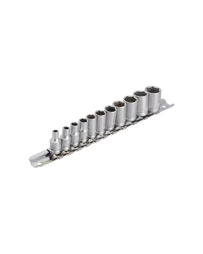 Unior Set Bussole 1/4 188H6P11 su Binario - 4-14mm