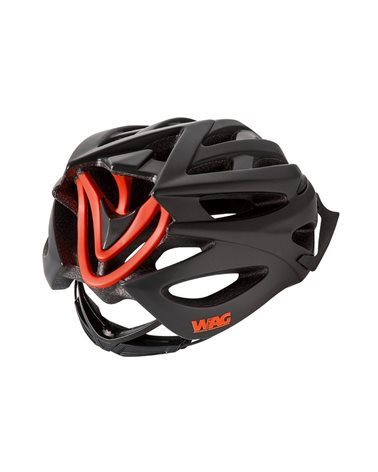 Wag Helmet For Adults Neutron, In-Mould, Size M, Black And Red Colour
